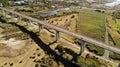 Viaduct - 300m height Galati Romania Royalty Free Stock Photo