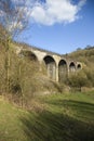 Viaduct at Monsal Dale Royalty Free Stock Photo