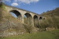 Viaduct at Monsal Dale Royalty Free Stock Photo