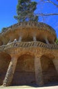 Viaduct in Park Guell,Barcelona