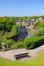 Viaduct view from hill, Knaresborough, England