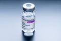 Vial of Astrazeneca Covid-19 vaccine Royalty Free Stock Photo