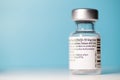 Vial of Pfizer - BioNTech COVID-19 vaccine