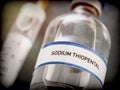 Vial With Sodium Thiopental Used For Euthanasia And Lethal Inyecion In A Hospital Royalty Free Stock Photo
