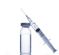 Vial and Syringe Royalty Free Stock Photo