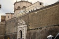 Viale Vaticano and the Wall Surrounding the Vatican City