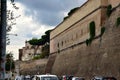 Viale Vaticano and the Wall Surrounding the Vatican City