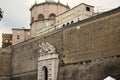 Viale Vaticano and the Wall Surrounding the Vatican City