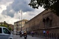 Viale Vaticano and the Wall Surrounding the Vatican City