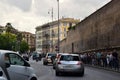 Viale Vaticano and the Wall Surrounding the Vatican City