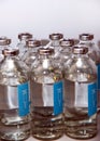 Vials of medicinal solution for the treatment of patients