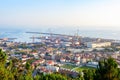 Viana Castelo port skyline Portugal