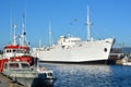 Viana Do Castelo, Portugal, boats in the harbor