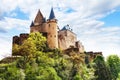Vianden castle fortifications, Luxembourg Royalty Free Stock Photo