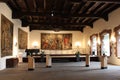 Vianden castle interior, Luxembourg