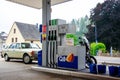 Vianden, Luxembourg - July 27, 2019: Q8 Gas Station. Kuwait Petroleum International, known by our trademark Q8, was established in