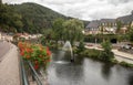 Vianden and Our river Royalty Free Stock Photo