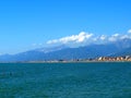 Viareggio coast Royalty Free Stock Photo