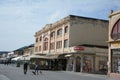 Viareggio is the famous resort on the coast of the Ligurian Sea. Province Lucca Tuscany region of Italy Royalty Free Stock Photo