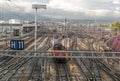 Vias train station Royalty Free Stock Photo