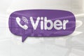 Viber 3 on iphone realistic texture