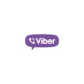 VIBER on white background editorial illustrative