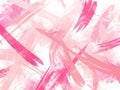 Abstract pink brush strokes Royalty Free Stock Photo