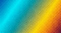 Diagonal Gradient of Teal to Orange with Embossed Square Pattern background texture Royalty Free Stock Photo