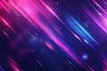 Vibrant abstract background with dynamic neon pink and blue lines, creating a futuristic and energetic digital design