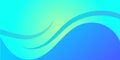 This vibrant abstract background features a smooth blend of teal and blue colors, creating a dynamic and flowing effect with