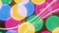 Colorful Blurred Circles Background. Royalty Free Stock Photo