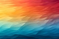 Vibrant abstract background featuring curved lines and a spectrum of rainbow hues, AI-generated. Royalty Free Stock Photo