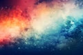 Vibrant abstract background featuring curved lines and a spectrum of rainbow hues, AI-generated. Royalty Free Stock Photo