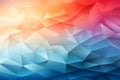 Vibrant abstract background featuring curved lines and a spectrum of rainbow hues, AI-generated. Royalty Free Stock Photo