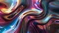 Colorful Abstract Background with Distorted Chromatic Aberrations