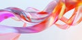 Abstract Colorful Ribbon Flow Royalty Free Stock Photo