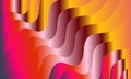 A vibrant abstract background featuring a gradient of colors Royalty Free Stock Photo