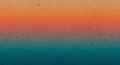 Abstract gradient background with orange teal and speckled texture Royalty Free Stock Photo
