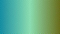 Colorful halftone pattern texture background with blue to green gradient effect. Royalty Free Stock Photo