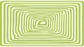 Abstract Green and White Rectangular Optical Illusion Pattern Royalty Free Stock Photo