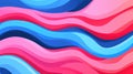 A vibrant abstract background featuring waves and lines, creating a playful distortion of space with a modern touch Royalty Free Stock Photo