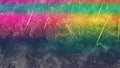 A vibrant abstract background with a rainbow gradient and grunge halftone texture Royalty Free Stock Photo