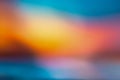 Vibrant abstract blend of warm and cool colors creating a smooth gradient effect evoking a serene and dreamy atmosphere in digital Royalty Free Stock Photo