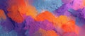 Vibrant Abstract Cloudlike Paint Stroke Texture Royalty Free Stock Photo
