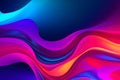 Vibrant Abstract Color Waves Royalty Free Stock Photo