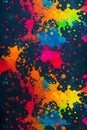 Vibrant Abstract Colors With Digital Pixel Texture Vector Design Generative AI Royalty Free Stock Photo