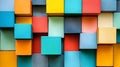 Vibrant Abstract Cube Pattern Texture Good Resolution Stock Photo Royalty Free Stock Photo