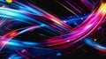 Vibrant Abstract Digital Composition in Low Resolution