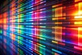 Vibrant Abstract Digital Screen Wallpaper Featuring Intricate Code Lines A Captivating Visual Representation of