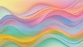 Vibrant abstract flowing waves of pastel colors with subtle textured mesh overlay creating a soft gradient effect Royalty Free Stock Photo